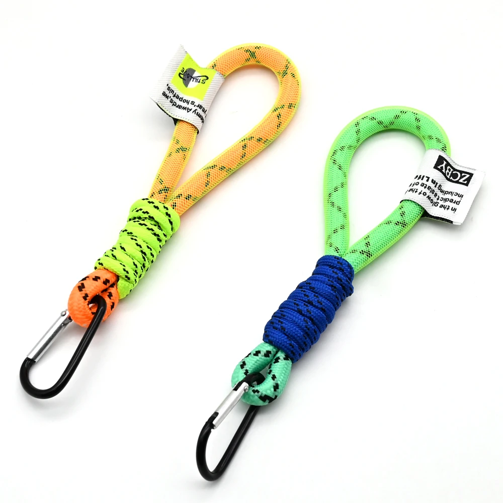 Customized Multicolor Wrist Lanyard Cellphone Strap Float Mobile Phone Straps Hand Strap Wrist Rope with Carabiner Hook