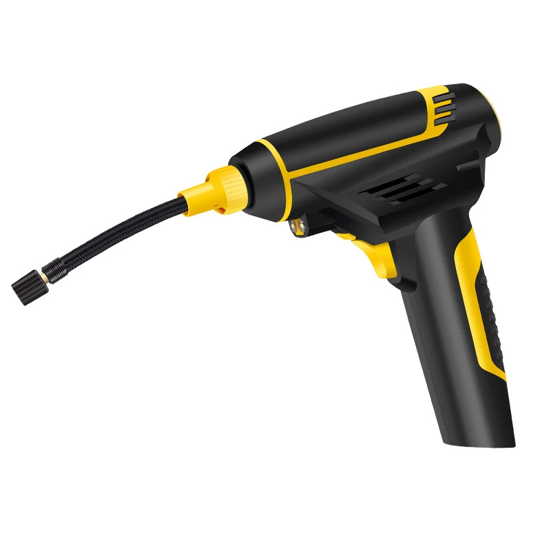 Vehicle Tire High Pressure Air Pump Electric Portable Automobile Air Pump Cigarette Lighter Tire Inflator