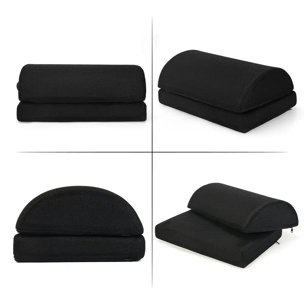 Hot Sale Memory Foam Knee Support Pillow Half Cylinder Leg Cushion Foot Rest Under Desk Memory Cushion
