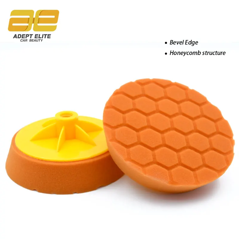 Manufacturer Cheap Price 5.5 Inch Car Buffing Pad Ro Polisher Pad Car Buffer Pad Polishing Sponge for Car Polishing