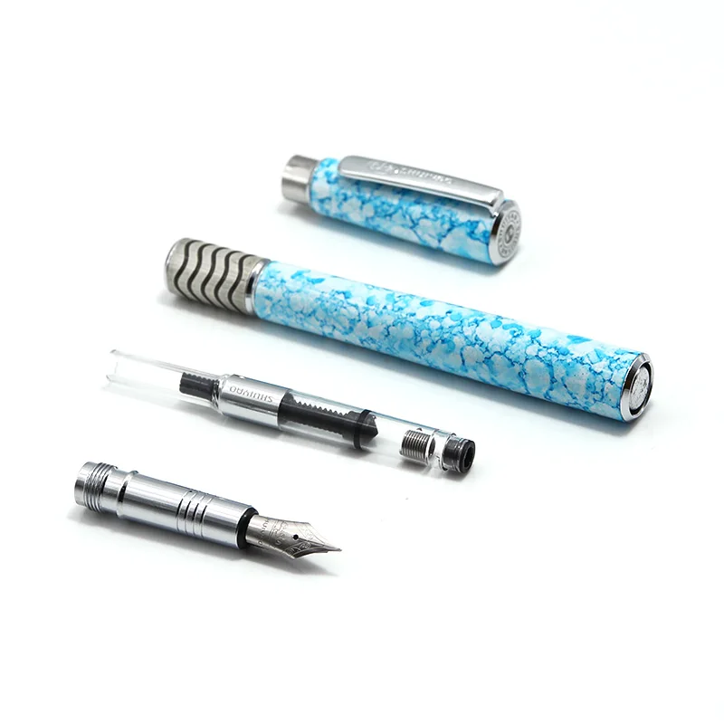 Shuiyao Design Queen China Factory Direct Gift Box Luxury Exquisite Full Brass Fountain Pen