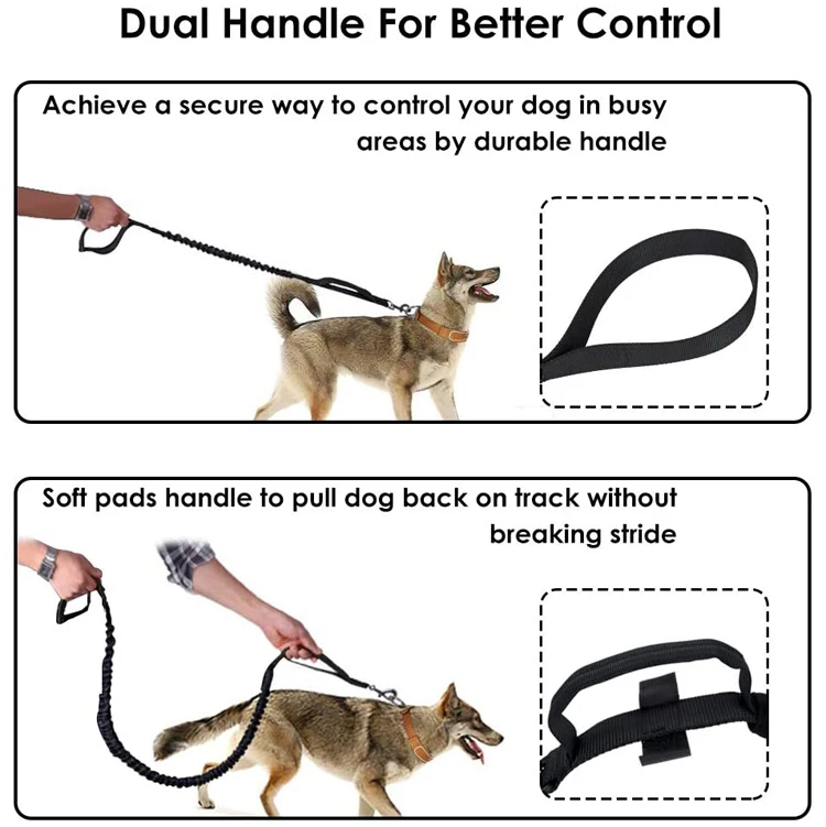 Тактический ошейник и поводок для собак регулируемый нейлоновый тренировок на открытом воздухе сверхмощный