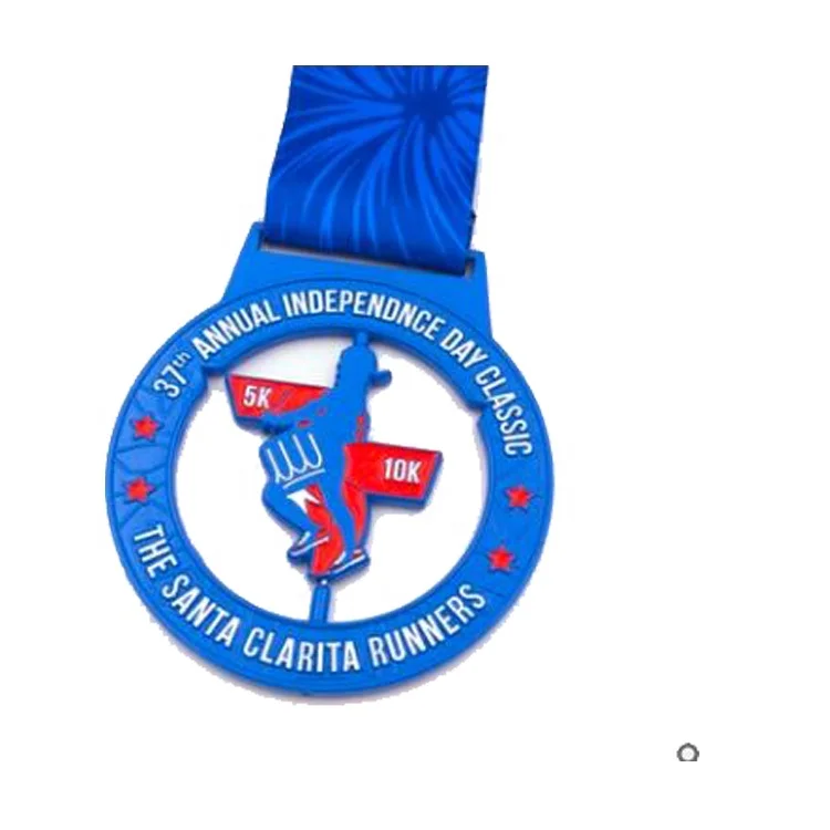 Custom Zinc Alloy medals and trophies weight lift  Medal
