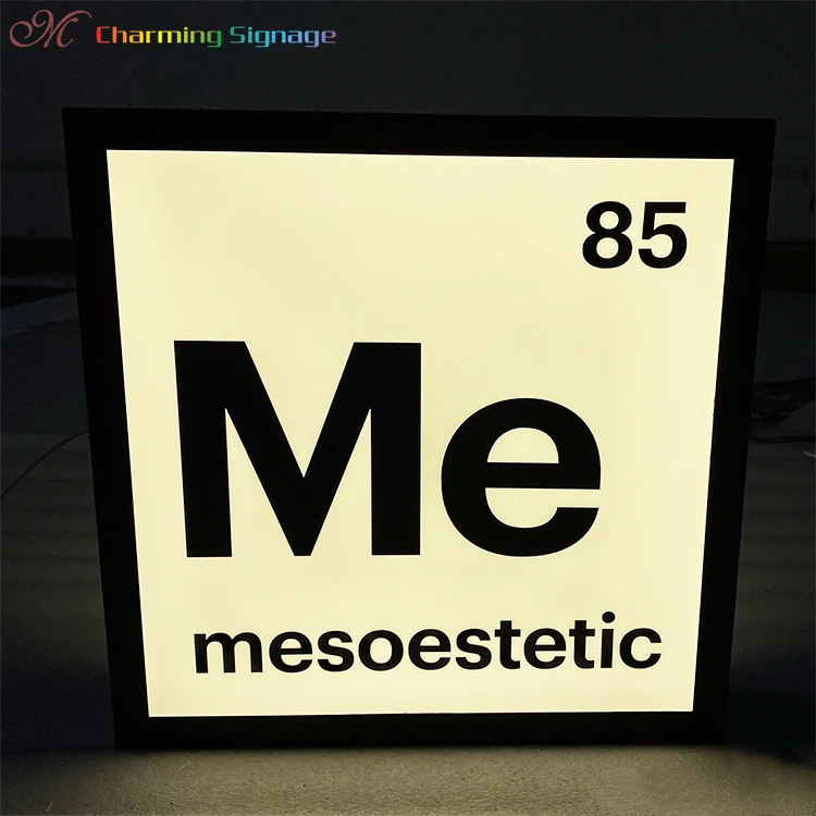 Customized LED Channel Letter Light Acrylic Luminous Advertising 3D Font Outdoor Waterproof Advertising Light Box