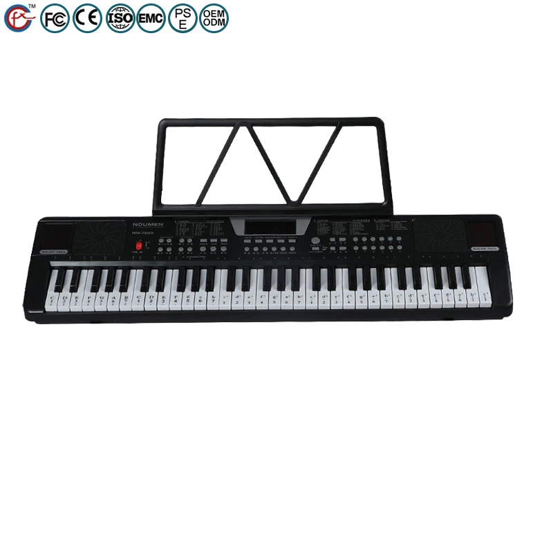 61-Key Full Weight Teclado Musical Digital Piano Electric Keyboard 61