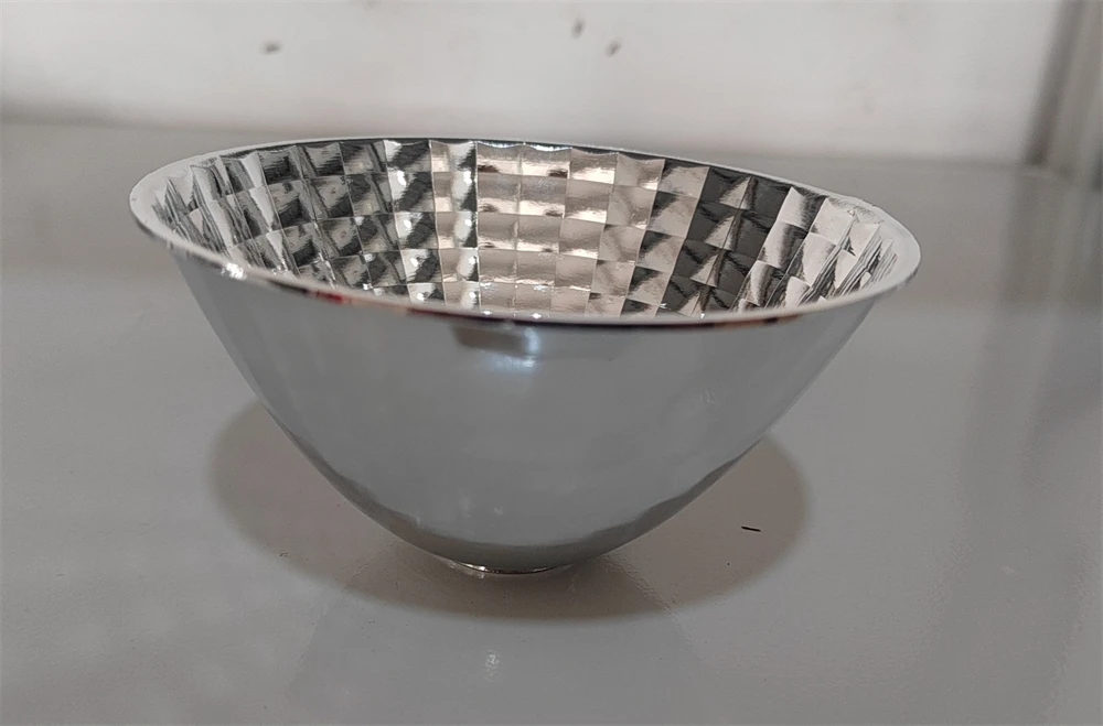 Metal Spinning Custom Size Small Aluminium Ceiling Light Spotlight Reflector Bowl Cup, 24 Degree Cob Led Reflectors