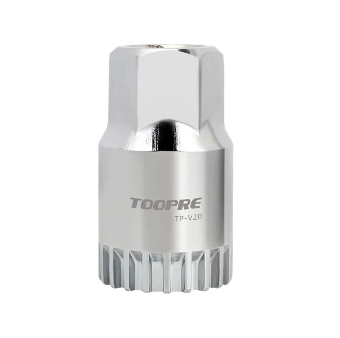 Toopre Fiets Trapas Remover 20 Tanden Vierkante Gat Spline Repaiatie гаечный ключ для горного шоссейного велосипеда