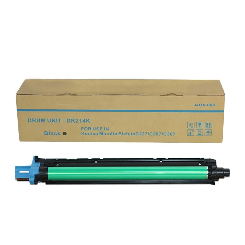 H-Two Dr214 DR 214 Compatible Color Drum Unit for Konica Minolta Bizhub C287