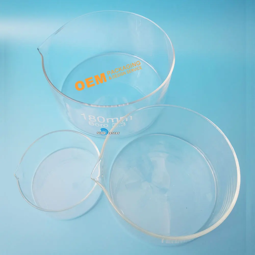 SN1173 Laboratory Equipment Petri Dishes Sterile Glass Petri Dish