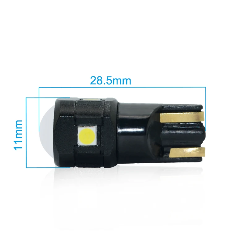 Высококачественные светодиодные лампы G-View 501 194 luces для автомобилей T10 3030 6smd 12 В 24 автомобильная светодиодная лампа W5W без ошибок