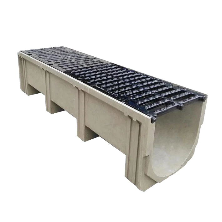 Factory supply directly polymer concrete drain channels drainage ditch