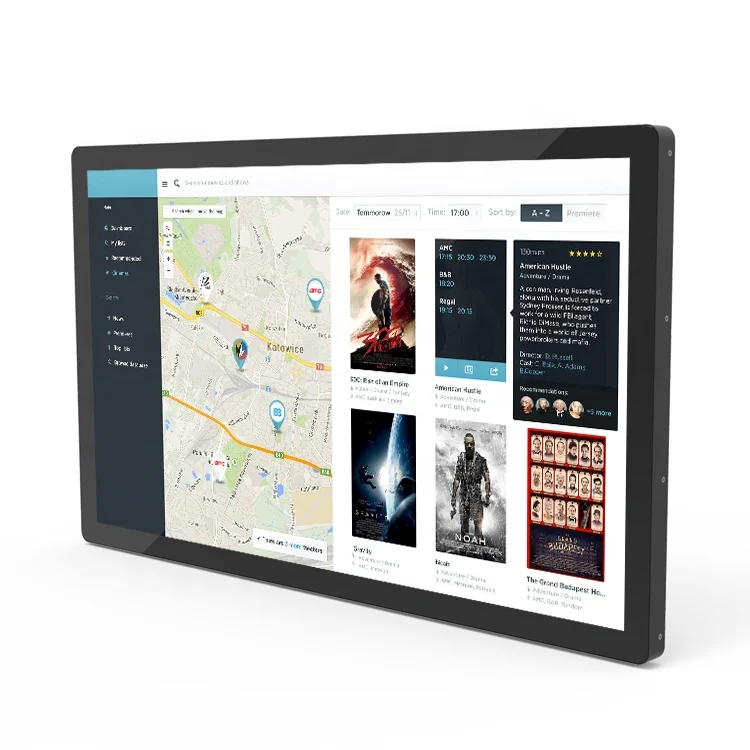 Factory price custom 32 inch lcd ad advisement advertisement machine player digital signage display hanging