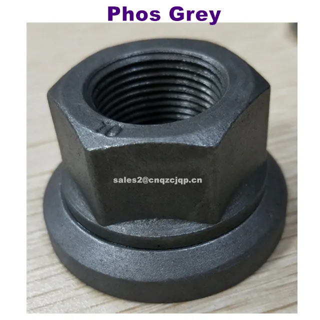 Truck Wheel nut M22x1.5 with washer,SW32 nut