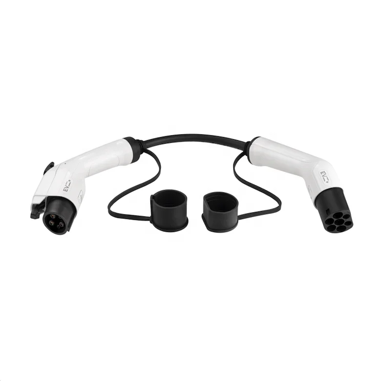 
 Производители предоставили термопластичный Тип 2 на тип 1 16 А 1-фазный зарядный разъем для электромобилей  