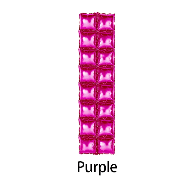 Wholesale Double Row Square Shape Foil Balloon Party Decorations Foil Wall Backdrop Curtain balloon