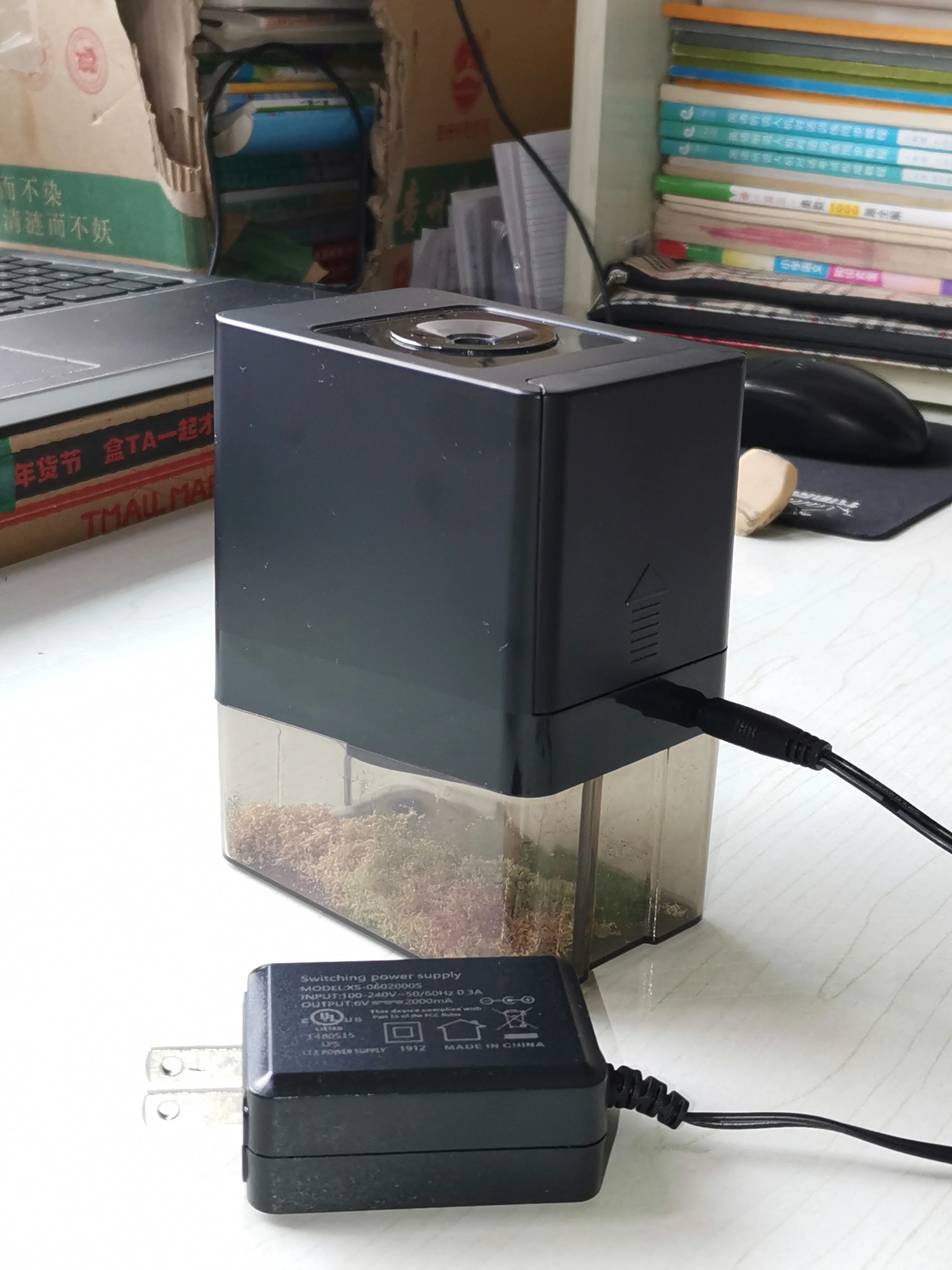 Heavy Duty Automatic Smart Sharpening Wholesale  Single Hole Pencil Sharpener School Suppler