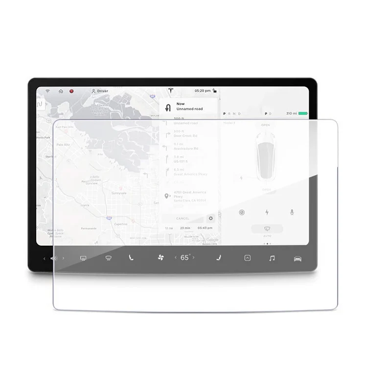 for tesla model 3 tempered glass/Suitable for Tesla 3 glass protective film