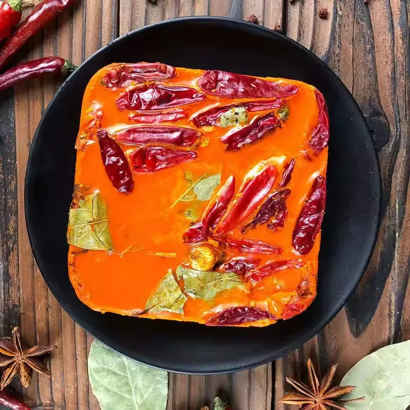 Factory Wholesale 280g Hot Pot Authentic Sichuan Chengdu Spicy Hot Pot Good Butter Soup Base
