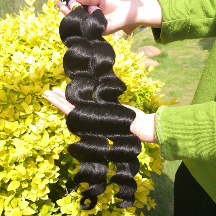South East Asia Indian Vendor Quality 32 One Donor Raw Virgin Hair,5A 6A Grade Double Drawn Human Hair