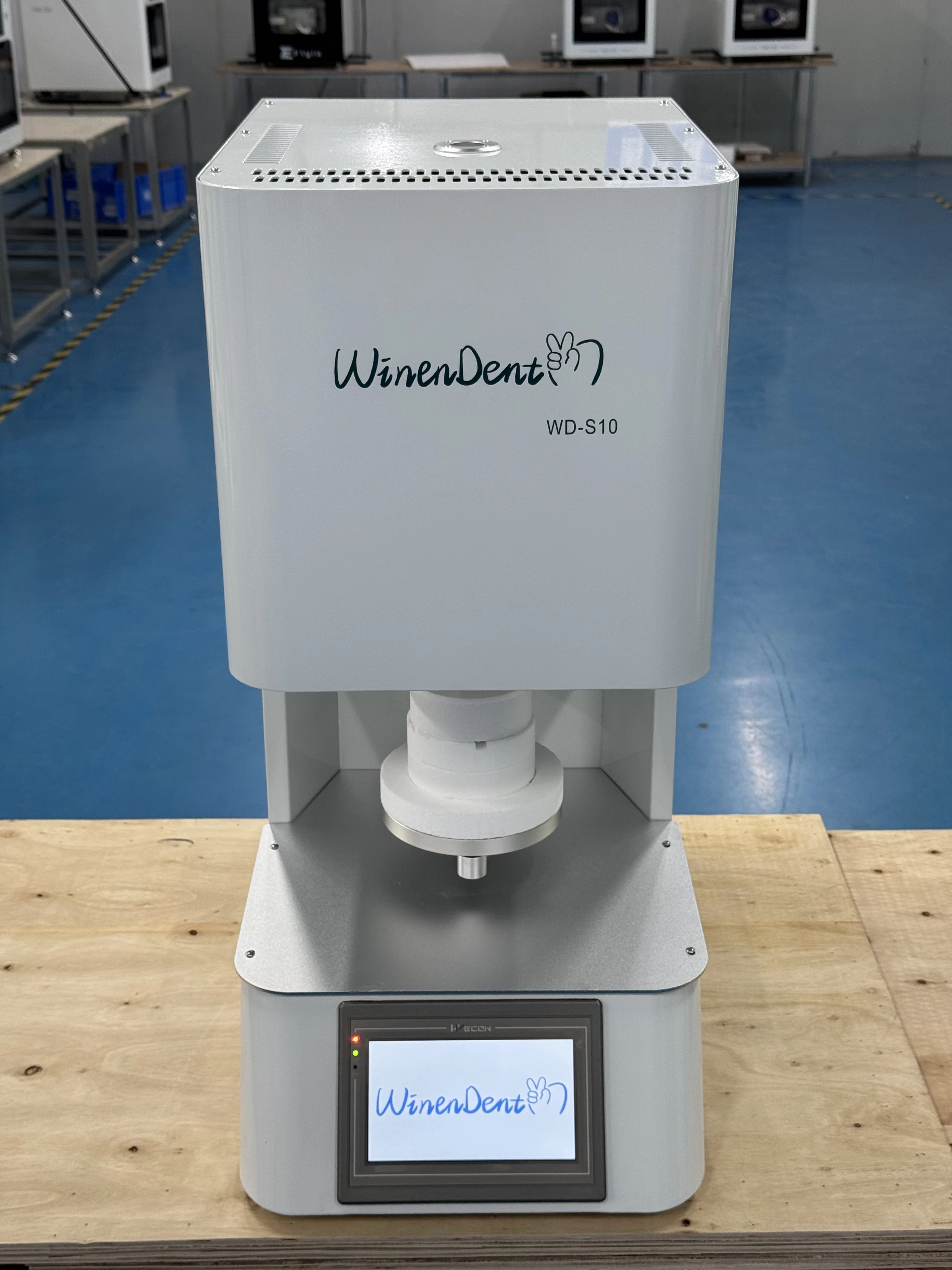 Dental Electric Equipment Touch Screen Silicon Molybdenum Rod Heater Zirconia Teeth Crown Dental Sintering Furnace Oven Machine