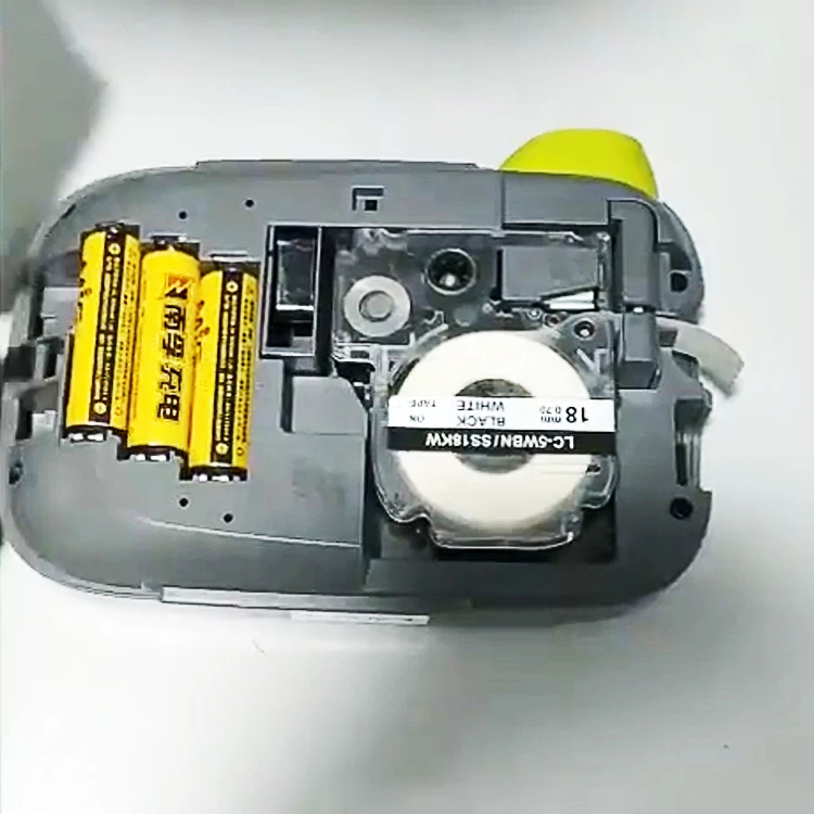 Совместим 18 мм лента ST18KW LC-5TBW черный на прозрачном этикеточная используется для KingJim EPSON LabelWorks LW300