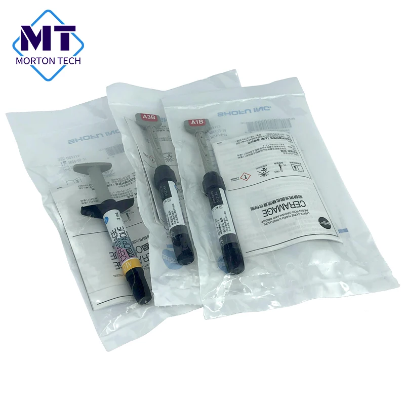 SHOFU Opaque/Dentin/CERVICAL/Body/Incisal Light Cure Hard Composite Resin for Implants Inlays Onlays Crowns and Bridges