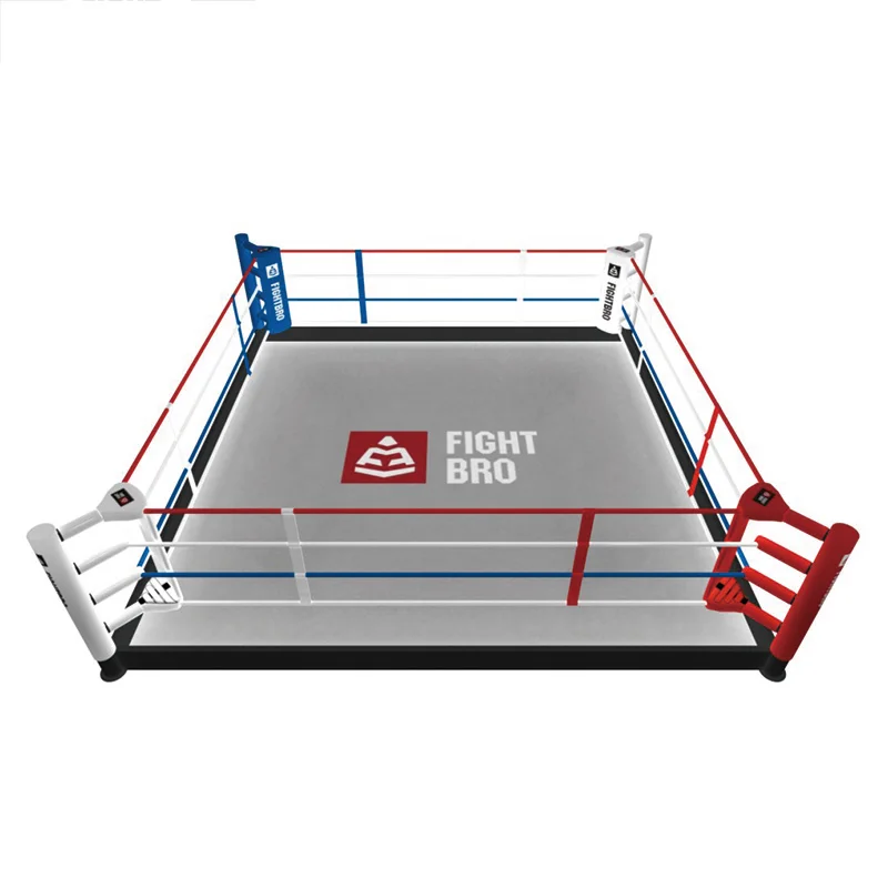 Customized Size Commercial Gym Equipment Floor Boxing Ring 16ft for MMA MuayThai Boxing Training