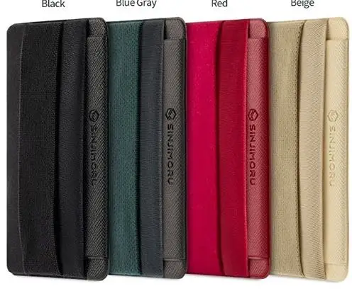 Card Holder Cell Phone Credit Card Holder Flexible Lycra Pouch MM Removable Adhesive Sticker on Wallet