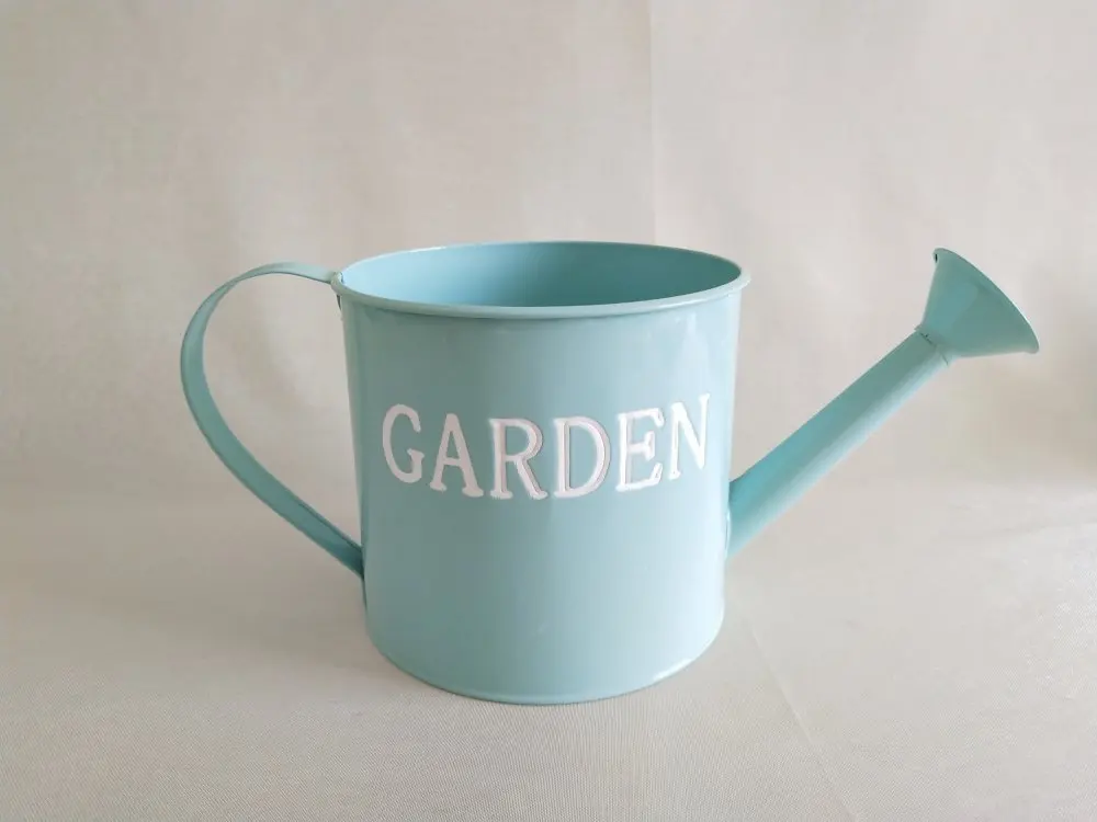 Wholesale Garden Products Watering Can  metal vase with handle for Home&Garden  artificial flower