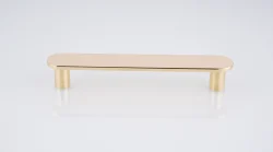 Popular Satin Gold Plated Aluminum Alloy Window And Door Handle Bedroom Furniture Kitchen Cabinet Handle