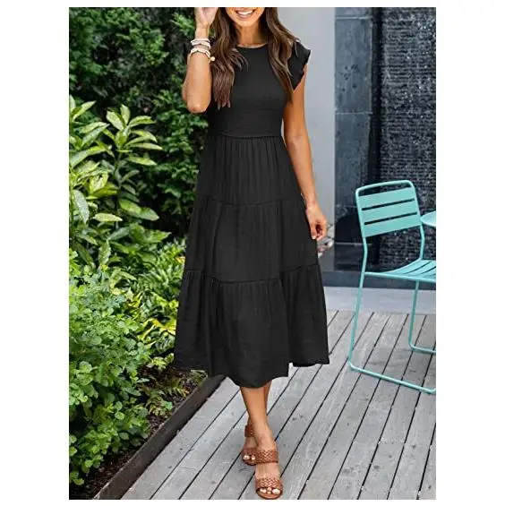 2022 New Style Fashion Dresses Women Lady Elegant Summer Dress For Selling