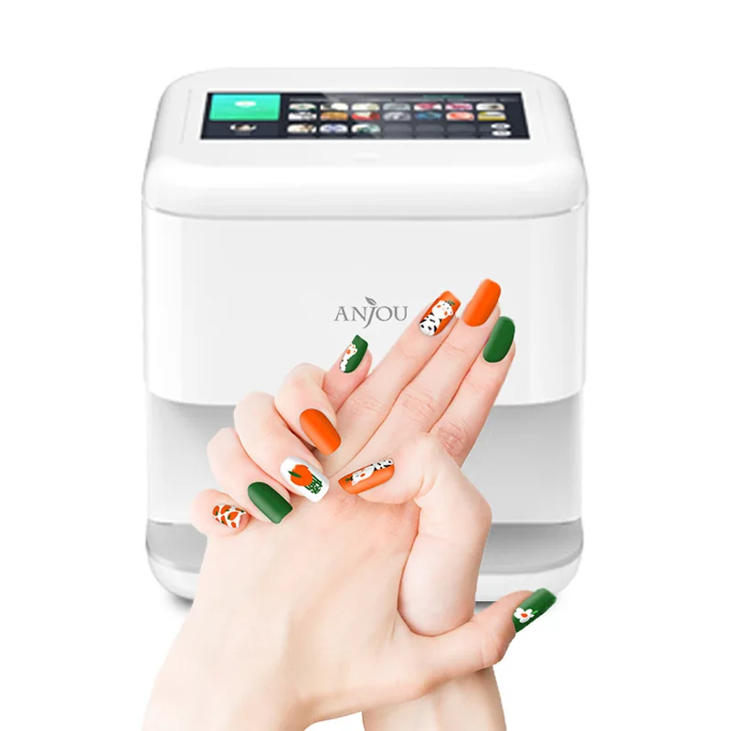 beauty tools Nail Enhancement 3D Fully Automatic Intelligent Nail Machine Color Drawing Machine DIY
