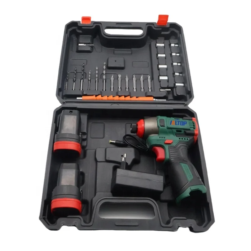 16.8V Brushless Lithium Battery Impact Driver Cordless Rechargeable Mini Screwdriver Portable for DIY & Industrial Use Tool Set