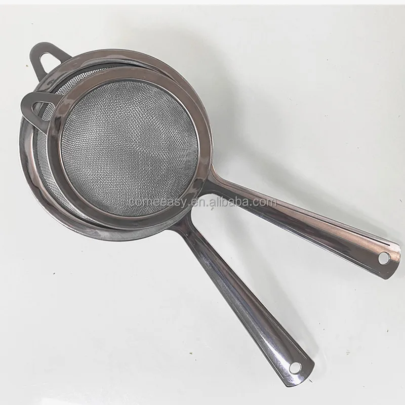 discounted popular items  kitchenware high quality stainless steel juice strainer cooking screen filter spoon
