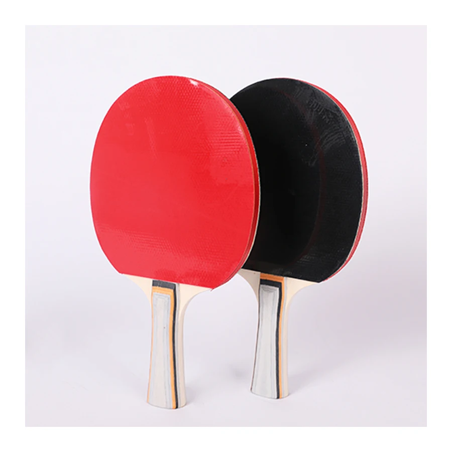 Оптовая продажа, портативное спортивное оборудование, прочный тренировочный Настольный теннис, утолщение, ракетка для пинг-понга, резиновая ракетка