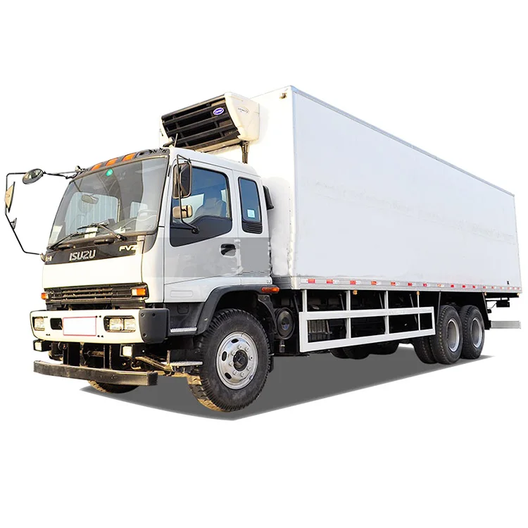 Chinese 20ton Food  Transport Refrigerated Van and Truck for sale in Dubai