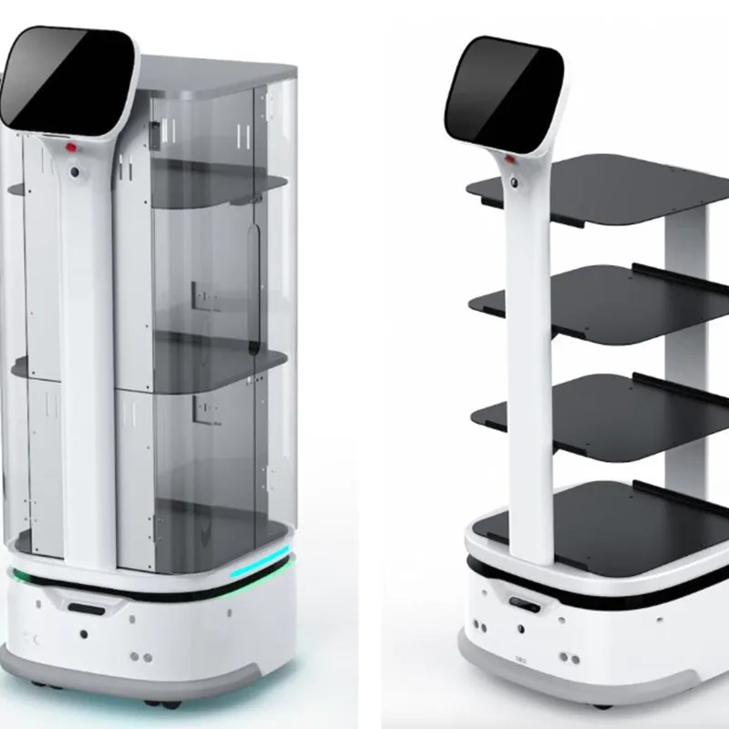 commercial robots Restaurant Room Artificial Intelligent Meal Delivery Food Smart Humanoid Service Waiter Robot For Sale