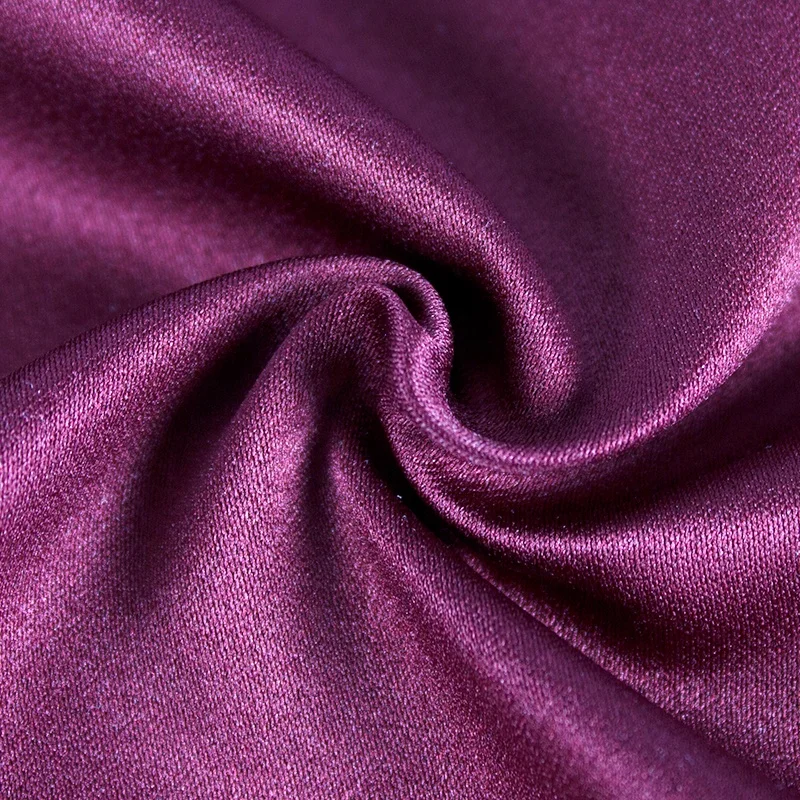 China Supplier Cheap Wholesale 100%Polyester Silky Satin Fabric