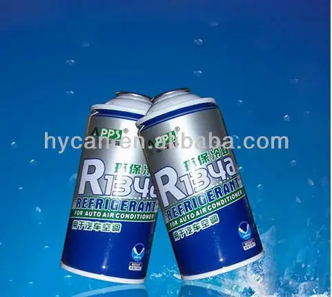 Aerosol spray can Empty aerosol tinplate can for R134A Refrigerant Gas