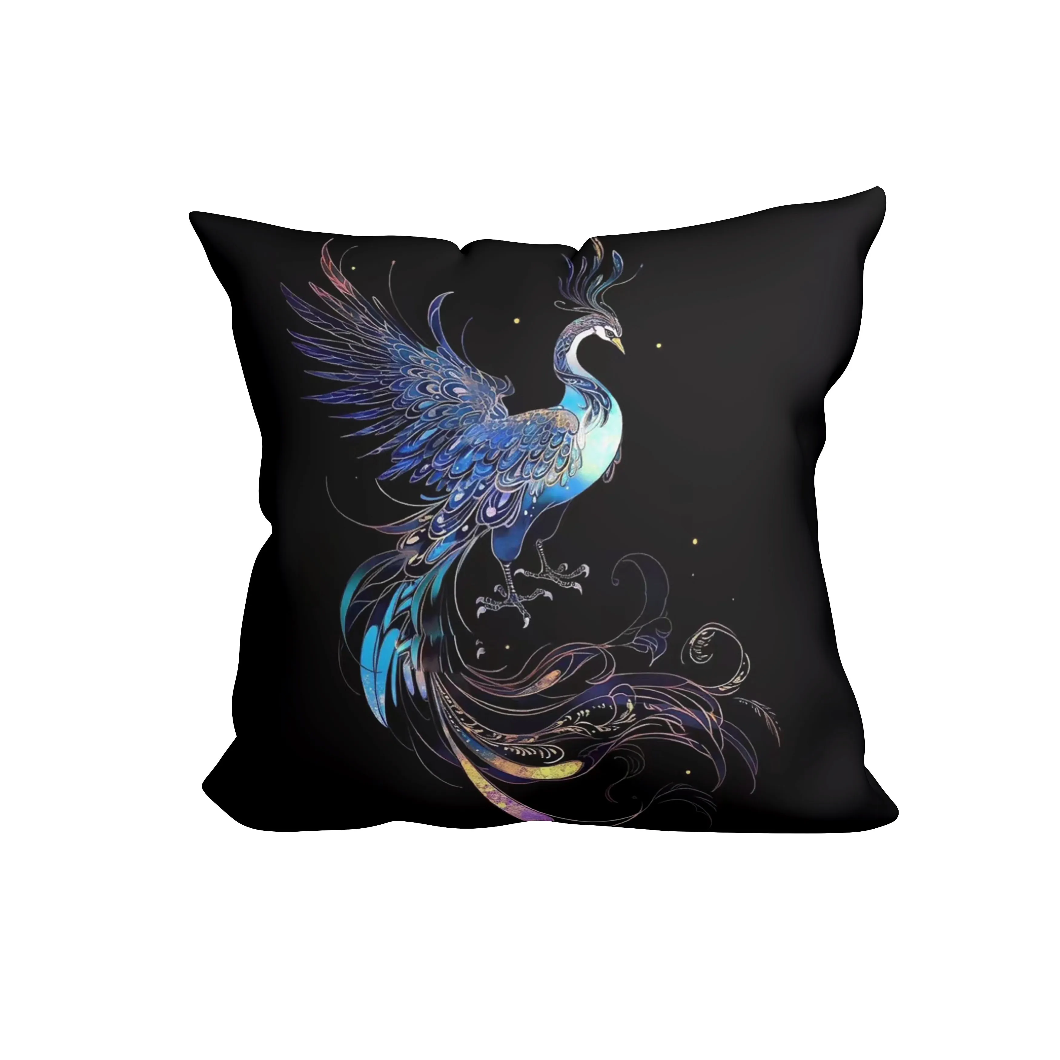 Auspicious bird Chinese elements Chinese style pillow case furniture cushion sofa decorative throw pillow