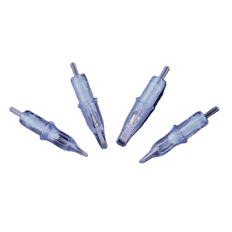 Wholesale Stable Sharp Cartridge Tattoo Needle Supply Blue Eo Gas Tattoo Needles