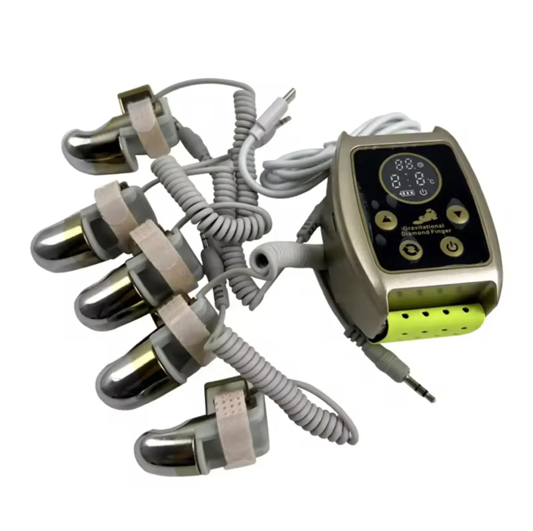 Face Lifting Radio Frequency Microcurrent Golden Finger RF EMS Beauty Machine