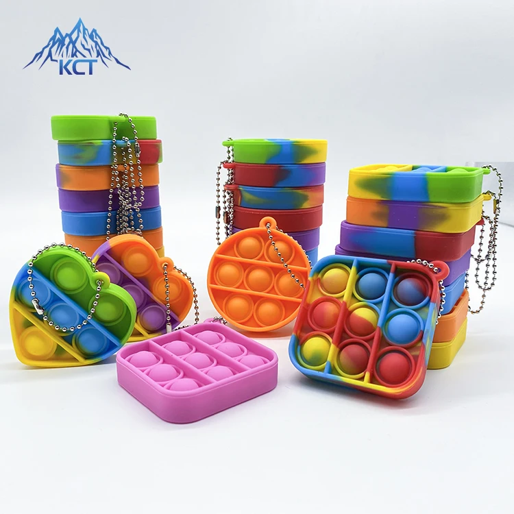 Заводские ресурсы, огромные в носке мини-игрушки-антистресс с пузырьками, сенсорные особые потребности, снятие стресса, забавные игрушки для взрослых и детей