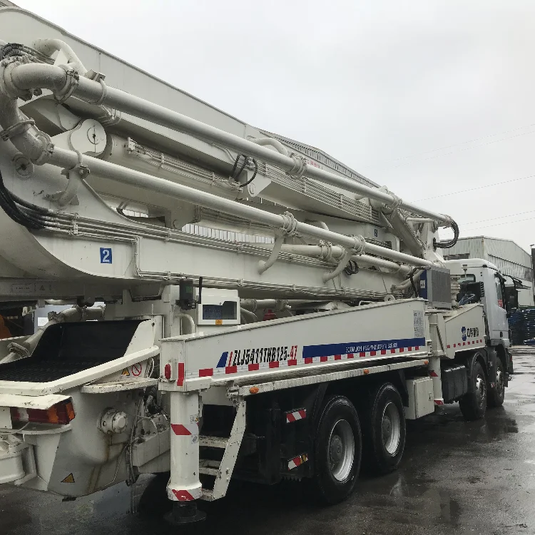 
Good condition actros diesel pump used zoomlion concrete pumps truck 