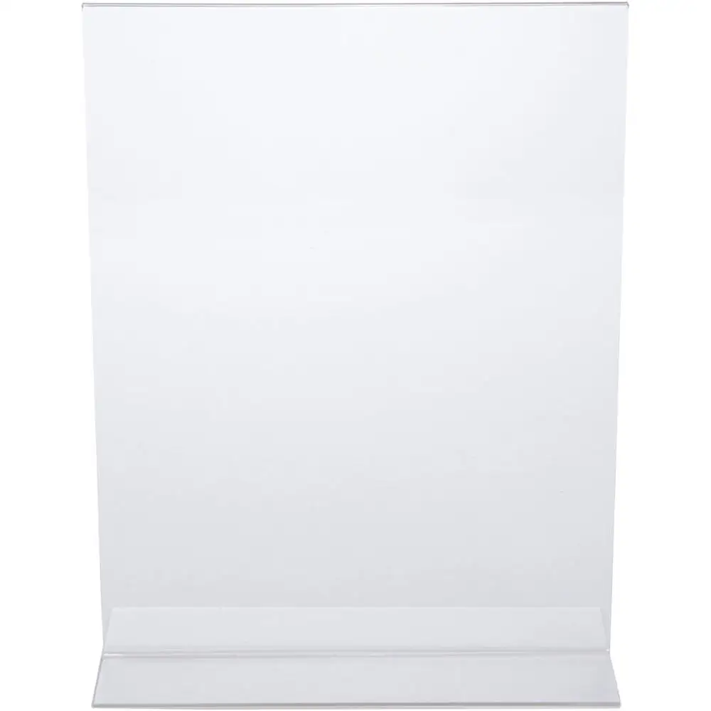 Transparent  Acrylic Sign Holder for Work , Business