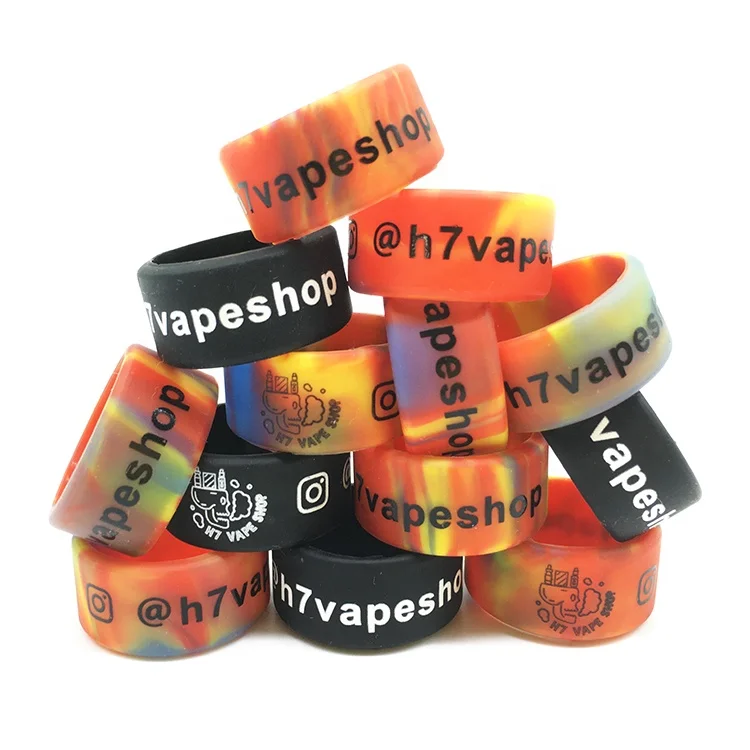 Customized different colors Silicone Vape Band with cheap price