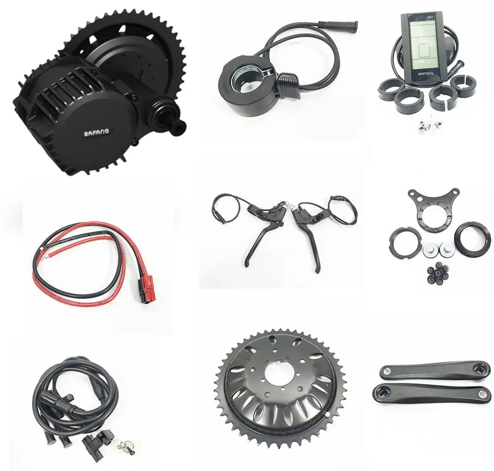 Мотор Bafang BBSHD 1000 Вт BBS02 750 BBS01 36v250w Средний приводной двигатель для велосипеда
