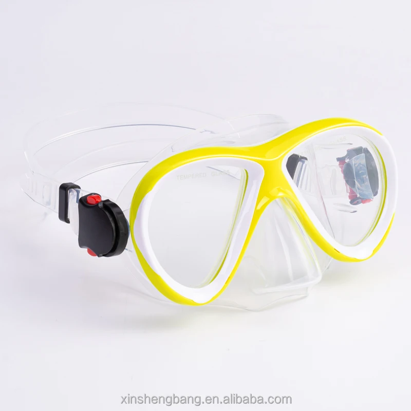 Anti Fog Diving Mask  Snorkeling and Swimming Free Diving Scuba Diving Small Mask Half Face Diving Mask
