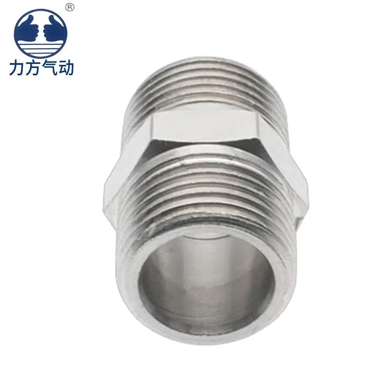 YL1/8 joint YL1/4/YL3/8/YL/1/2/YL3/4 stainless steel straight through external tooth pipe joint