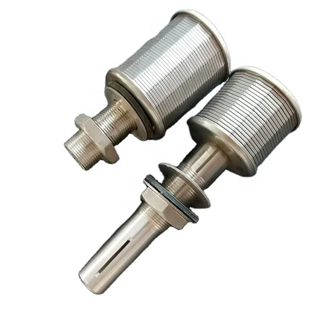 SS wedge wire water strainer Filtration nozzles for industrial water